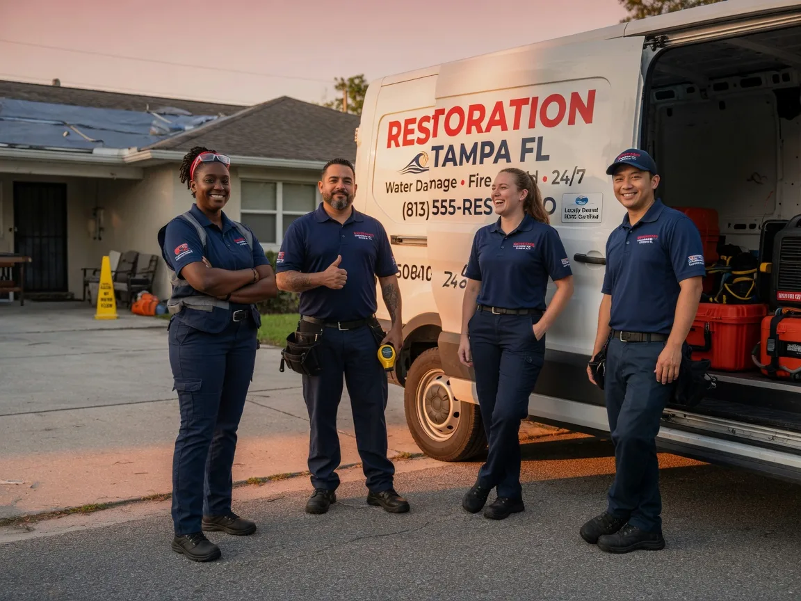 Water Damage Restoration company in Pleasant Hill, OH